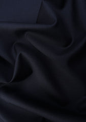 Reda Solid Tropical 130's Wool Fabric - Navy