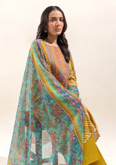 Lawn - Beechtree - Summer Unstitched - BT5S23U66 - Vivid Mustard