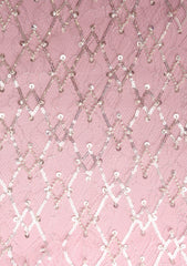 Italian Cut Dana Net With Sequence Work - FCE#434