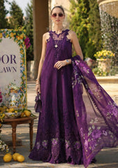 Lawn - Noor by Saadia Asad - Luxury Eid - Schiffli Laserkari 26 - D#02