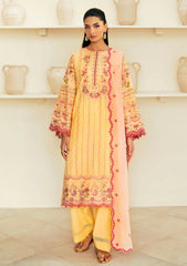 Lawn - Deyar - Iris - Luxury 25 - LD010 - Yellow