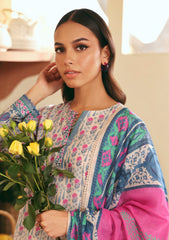 Lawn - Sahar - Selene Premium - 3 Pcs - SSP#03 - SULTAN’S GARDEN