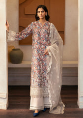 Lawn - Afrozeh - Day Break - Printed Kari - AL-25-V11-12