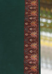 Pashmina Emboridered Shawl D - 168C - B GREEN