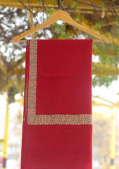 Pashmina Emboridered Shawl D - 159 - MAROON