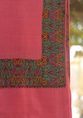 Pashmina Emboridered Shawl D - 170F - CARROT