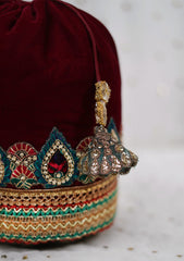 Bags Collection - Sadias Collection - Velvet Potli - D#03