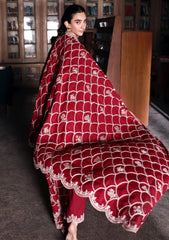 Winter - Cross Stitch - Linen Unstitched 25 - LIN#104 - BERRY LUXE