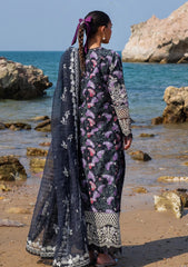 Lawn - Afrozeh - Endless - Summer Unstitched 25 - AES#01 - Velour