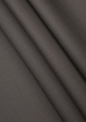 Scabal Super 100's Brussels 260 Gr Wool Suiting - Medium Grey