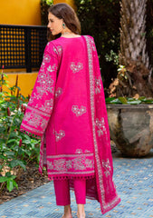 Lawn - Marjjan - Seraya - Embroidered 25 - MBL#22-B - FUSHCIA PINK