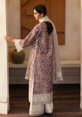 Lawn - Afrozeh - Day Break - Printed Kari - AL-25-V11-12