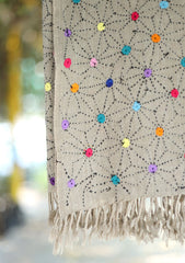 Pashmina Wool Shawl D - 02 - Mouse