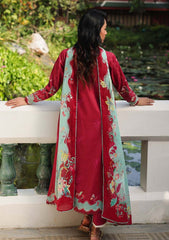 Lawn - Qalamkar - Q Prints - Unstitched 26 - QQL#05-A - Brie