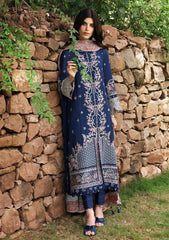 Winter Collection - Qalamkar - Qlinekari - Linen 24 - QLK24#06 - Cadhla