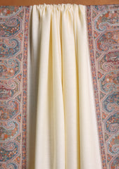 Pashmina Jamawar Shawl D#172 - Off White