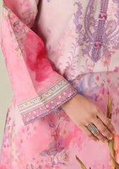 Lawn - Roheenaz - Rosette Unstitched 26 - RUNSS25#62A - PETAL WHISPERS