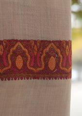 Pashmina Emboridered Shawl D - 167 - SKIN