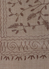Wool Ari Work Shawl D - 21G - S FAWN