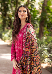 Lawn - Faiza Saqlain - Zinnia Luxury 25 - Verda