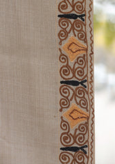 Wool Ari Work Shawl D - 28 - D SKIN