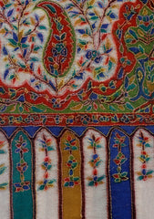 Pure Pashmina Qalamkari Shawl D - 23 - MAGNETA