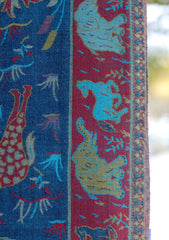 Pure Pashmina Kaani Jamawar Shawl D - 122 - Z FEROZI