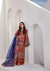 Lawn Collection - Tessa - Festive - D#9 - Vibrance Reverie