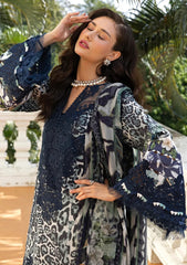 Lawn - Elaf Premium - Signature Embroidered Prints 26 - ESA#03B - VICTORIAN MUSE