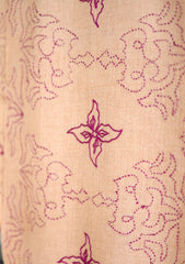 Pashmina Wool Needle Work Shawl D - 04 - D T Pink