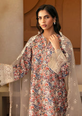 Lawn - Afrozeh - Day Break - Printed Kari - AL-25-V11-12
