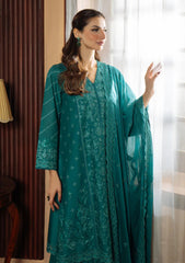 Lawn - Sahar - Festive Chikankari - CK-25-V1-01 - Regal Reverie