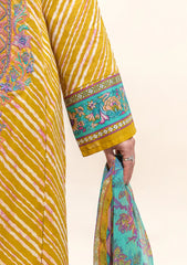 Lawn - Beechtree - Summer Unstitched - BT5S23U66 - Vivid Mustard
