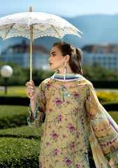 Lawn - Elaf Premium - Prints 25 - EPE-05B - ZEN FLORA