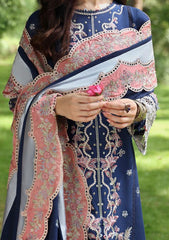 Winter Collection - Qalamkar - Qlinekari - Linen 24 - QLK24#06 - Cadhla