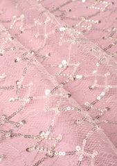 Italian Cut Dana Net With Sequence Work - FCE#434