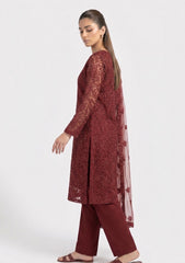 Formals - Riwaj - Fancy Net - 2 Pcs Suit - CND#1208 - Maroon