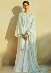 Lawn Collection - Cross Stitch - Premium - CSP24#06 - WHISPER MINT