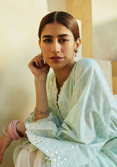 Lawn Collection - Cross Stitch - Premium - CSP24#06 - WHISPER MINT