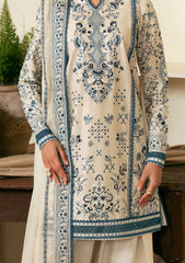 Lawn - Deyar - Iris - Luxury 25 - LD009 - Ivory