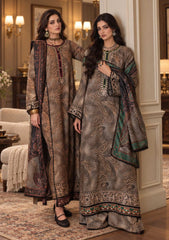 Winter - Noor by Saadia Asad - Embroidered Printskhaas 26 - NBSK#1-A