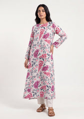 Formals - Rubaaiyat - Digital Printed - Shamoz Silk - White