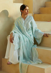 Lawn Collection - Cross Stitch - Premium - CSP24#06 - WHISPER MINT