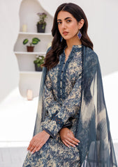 Lawn Collection - Farasha - Printed Essentials - Emery