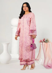 Lawn - Abeer Rasheed - Laal - Luxury 26 - Baby Pink