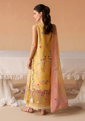 Lawn - Afrozeh - Haze - Summer Edit 26 - Evania Yellow