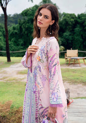 Lawn - Roheenaz - Garden Veil - Printed 25 - RGV#01-B - Lilac Dust