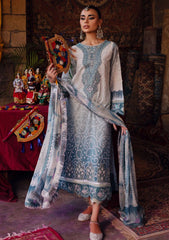 Lawn Collection - Nureh - Bazaar - Hand Embellished - NS24#130