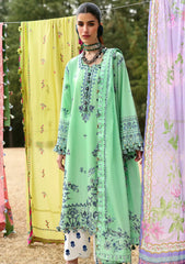 Lawn - Zaha - Unstitched Lawn 25 - ELAYA (ZL25-10 A)