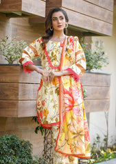 Lawn - Sidra Aleem - Print Series 25 - Rose